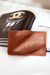 Ladies Wallet Made Of Eco Leather Brown Isamille