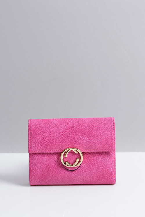 Small Women's Wallet Purse Fuchsia