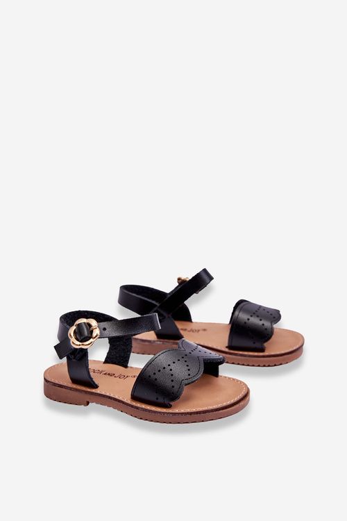 Classic Children's Sandals Black Izzy