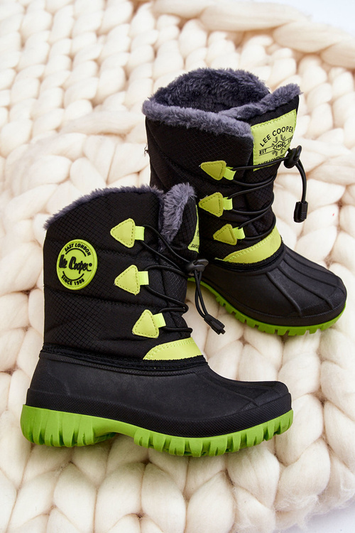 Children's Winter Snow Boots Lee Cooper LCJ-21-44-0519 Black