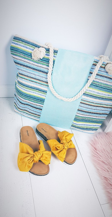 Large Beach Bag Sling Bag Mint