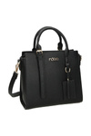 Torebka Klasyczna Na Suwak Nobo Czarna M0320-C020
