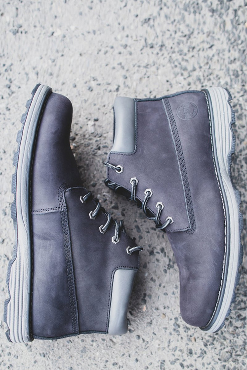 Trapery Męskie Skórzane Big Star Czarne EE174228