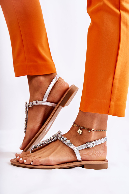 Women's Summer Sandals Silver Margery