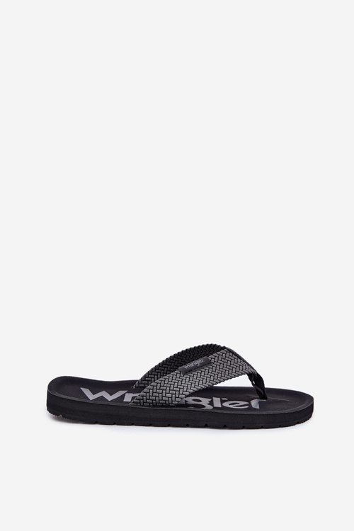 Męskie Klapki Szare WRANGLER ZANE FLIPFLOP MEN LOW 20251044.10E