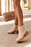 Low Classic Suede Boots Ankle Boots Light Beige Lalyllis