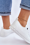 Women's Leather Sneakers Big Star LL274403 White