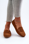 Mokasyny Klasyczne Damskie Camel Iramarie DF879