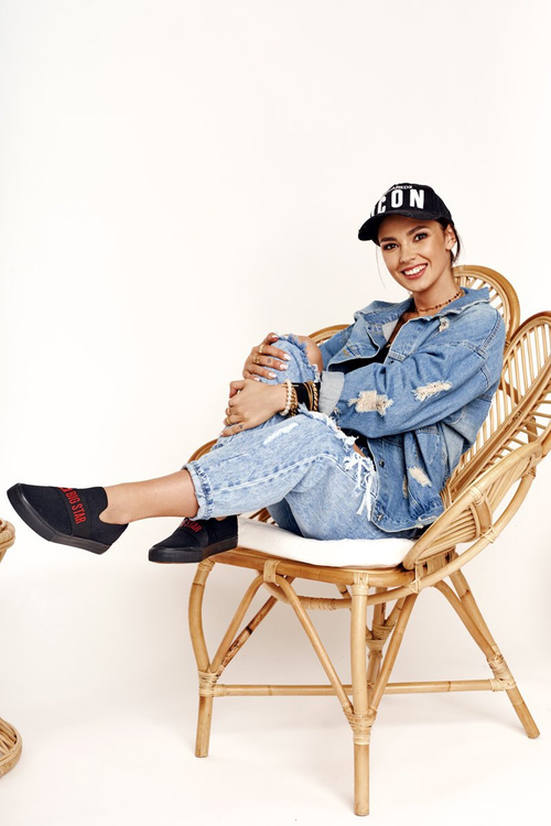 Tenisówki Slip-on Logo Big Star Czarne FF274221