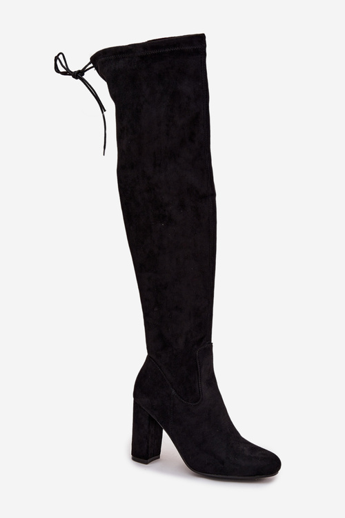 Women's Stiletto Boots Black Xamarin