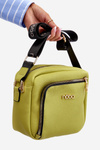 Crossbody Bag Made of Eco Leather NOBO BAGP990-K008 Lime