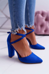 Women's Stiletto pumps High Traffic Blue