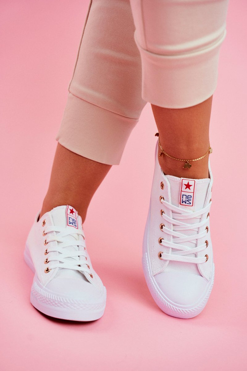 Women's Classic Sneakers White Ecoma