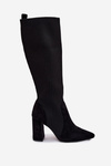 Women's Heeled Boots Black Yserine