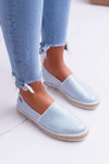 Women's Espadrilles Big Star Braided Sole Blue DD274767