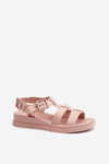 Scented Smooth Women's Sandals ZAXY NN285006 Pink