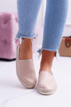 Women's Espadrilles Big Star Braided Sole Beige DD274769