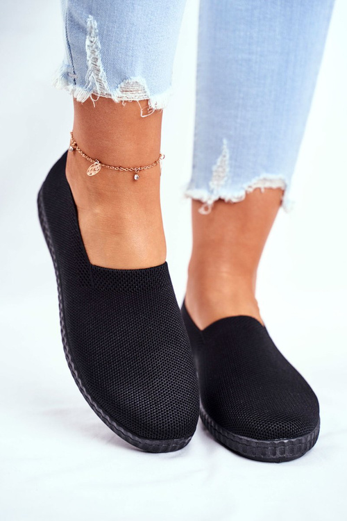 Women's Sneakers Slip-on Black Grigio