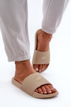 Women's Slippers 4FMM00FFLIF044A-83S Beige