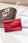 Lacquered Women's Wallet Red Rahner
