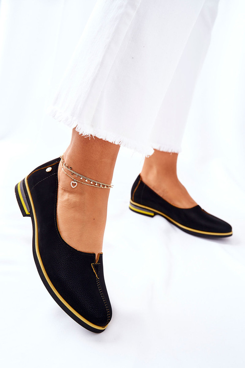 Women's Leather Shoes Maciejka Black 05035-07 
