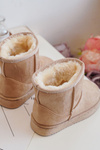 Children's Insulated Snow Boots Beige Gooby