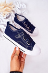 Children's Velcro Sneakers Navy Blue Avengers