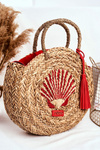 Women's Beach Bag Seagrass Basket Nobo NBAG-XI0320-C005