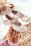 Ballerina slippers Befado 114X288 Gold
