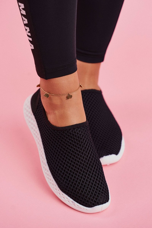 Women's Sport Shoes Slip On Black Gestacio