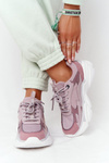Women's Sneakers Memory Foam Big Star HH274258 Purple