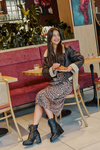 Insulated Heeled Boots With Gold Detail Black Ivarisse