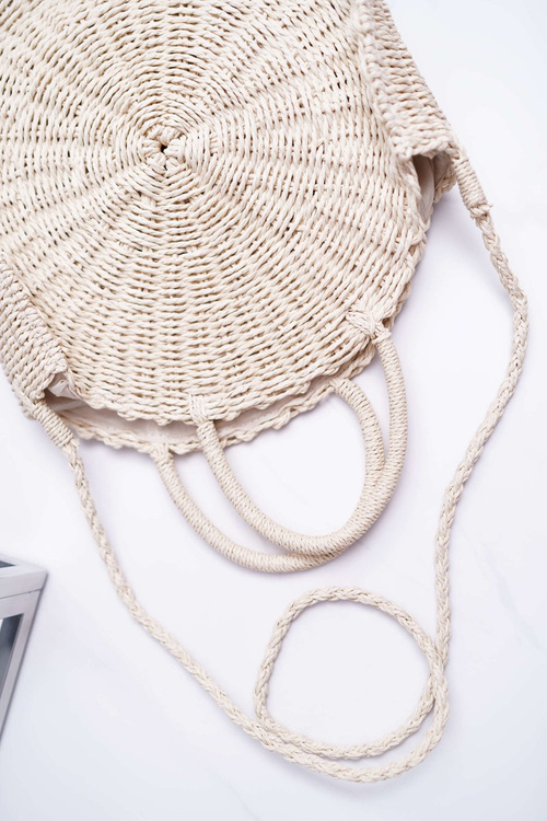 Women's Bag Braided Octario Beige