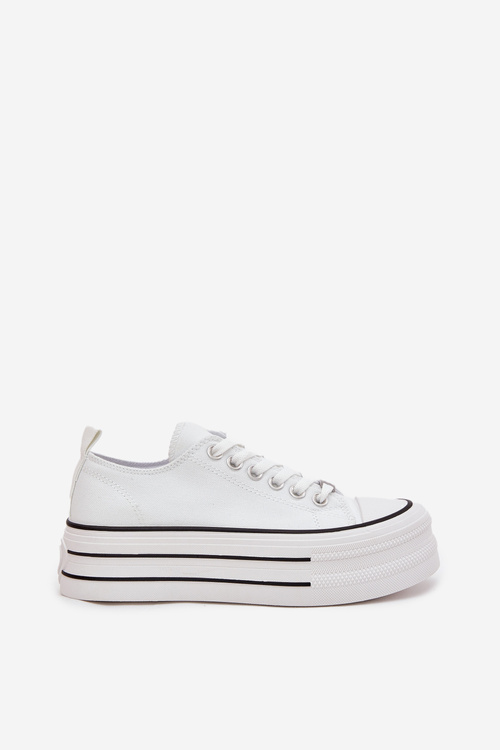 Women's Sneakers On Massive Platform White Marinae