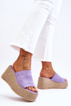 Women's Wedge And Platform Slippers Violet Ysabel