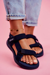 Women's Sandals Big Star Navy FF274A601