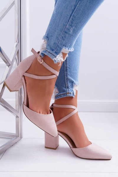 Women's Stiletto pumps Beige Cosmo