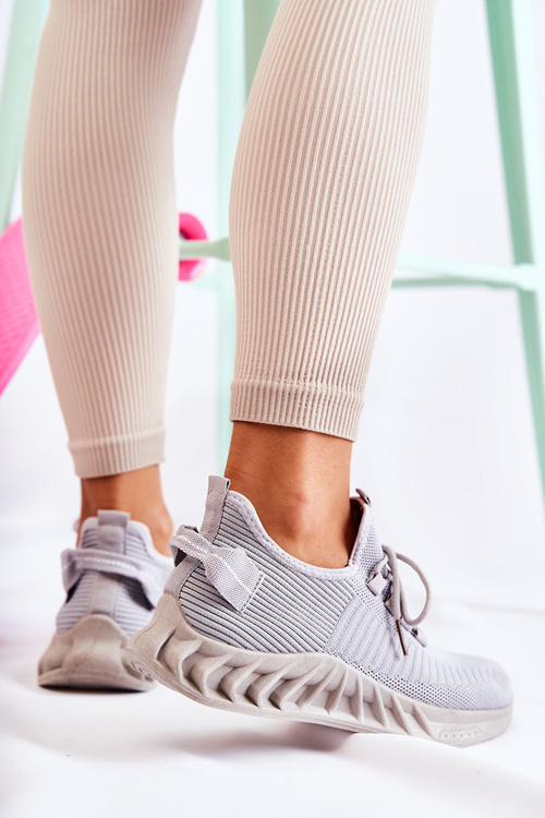 Women's sports material shoes Grey Lenney