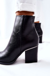 Classic Heeled Boots Black Airah