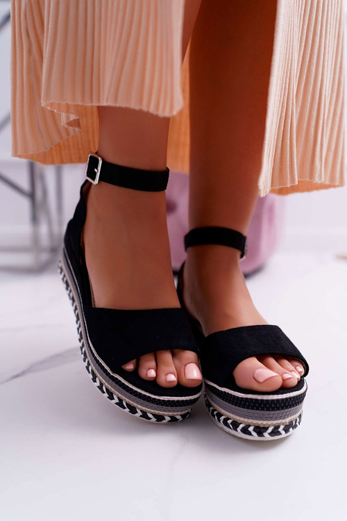 Women's Platform Sandals Black Arielle