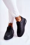 Classic Leather Sport Shoes Black Jennys