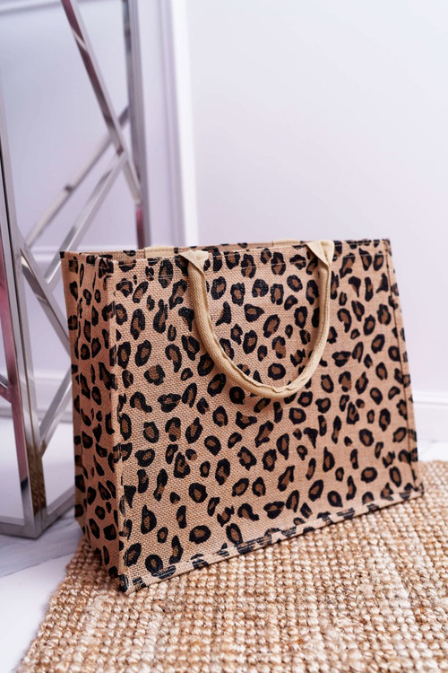 Beach Large Handbag Leopard Women's Bag