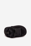 Kids Sneakers Warm Furry Black Mireen