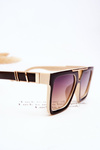 Women's Sunglasses V130037 Cream-brown