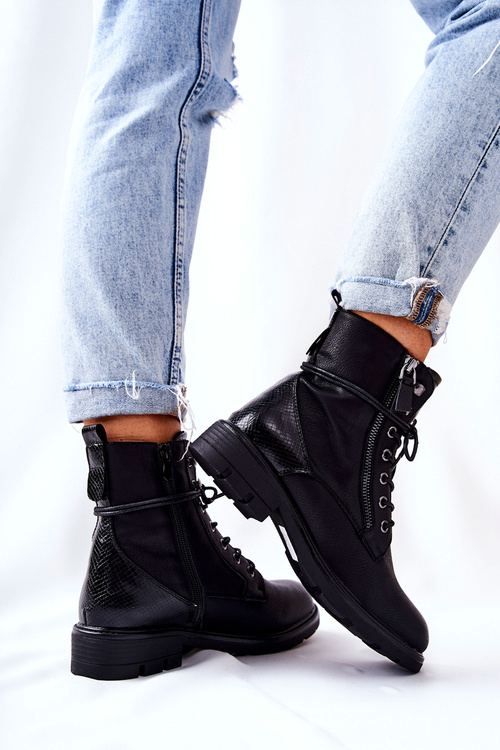 Zipped Boots Mirthbrow Black