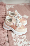 Children's Sports Shoes with Glitter Pink Matilda