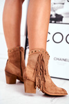 Women’s Cowboy Boots Khaki Michelle
