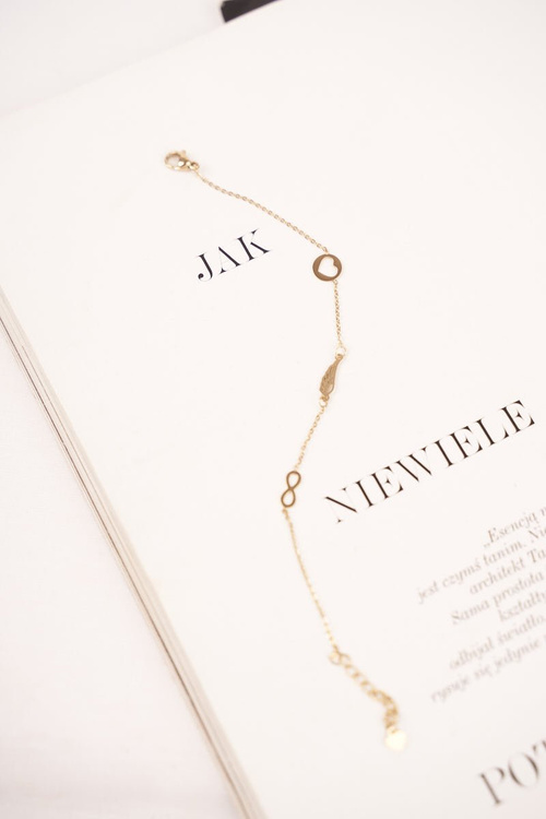 Women's Bracelet Celebrity Gold Infinity Andrea