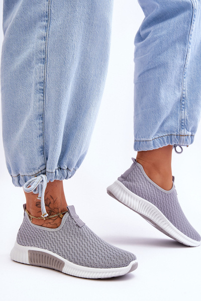 Classic Slip-On Trainers Grey Frankie