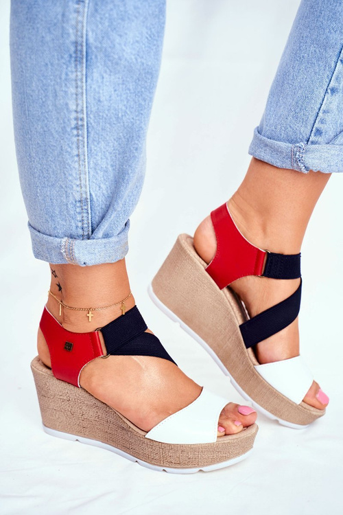 Women's Sandals On Wedge Heel Big Star Slip on FF276014